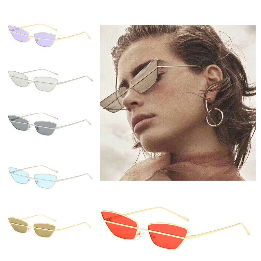 Retro Small Sunglasses Metal Frame Shades Glasses Glasses Eyewear Travel