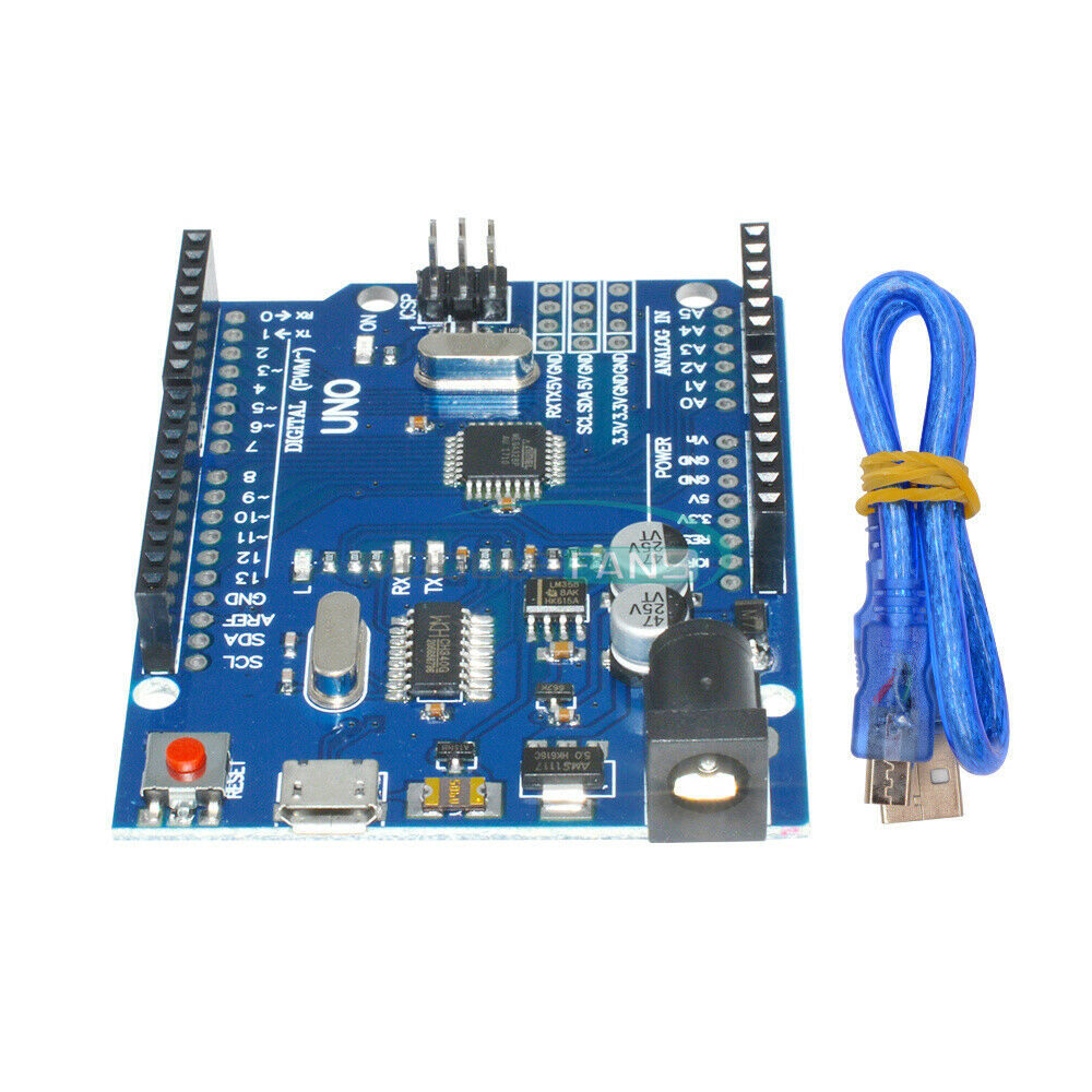 Latest Version UNO R3 ATMEGA328P-16AU CH340G With Micro USB Cable