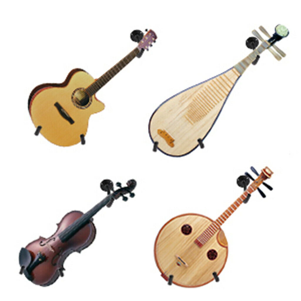 Horizontal Universal Guitar Wall Holder Guitar Violins Ukulele Wall Display,