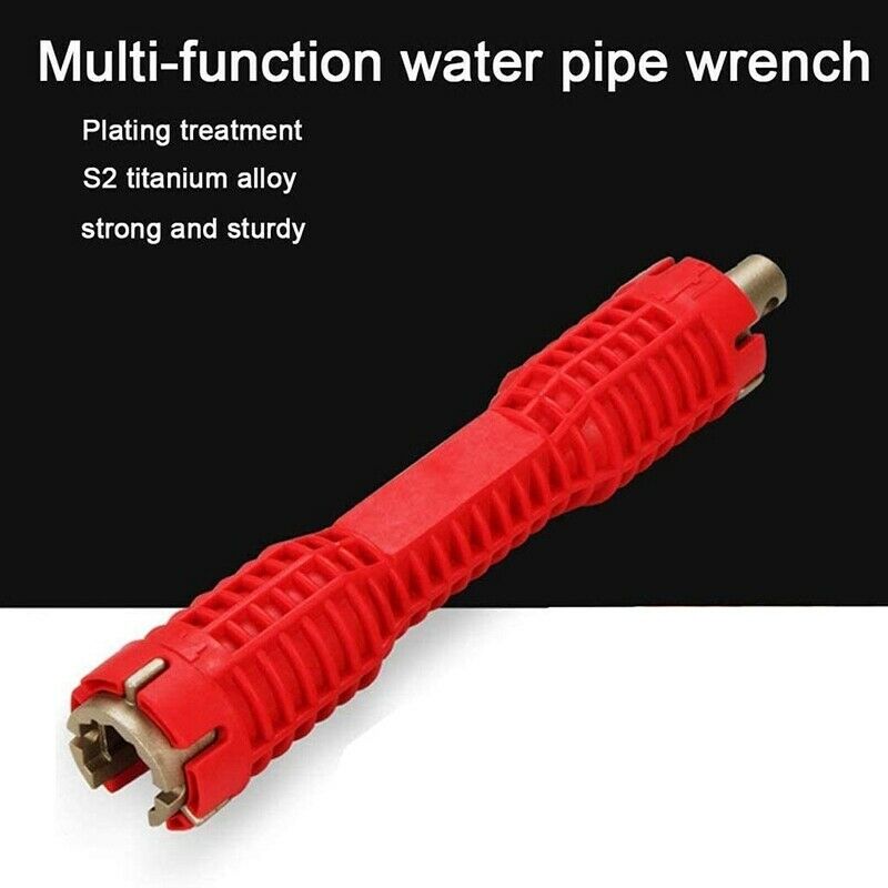 Sink Bathroom Wrench Plumbing Installation Tool Household Faucet Angle Valve SR8