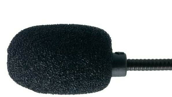 Detachable 3.5mm Stereo Microphone for Gaming PC Headsets Mic Foam Windscreen