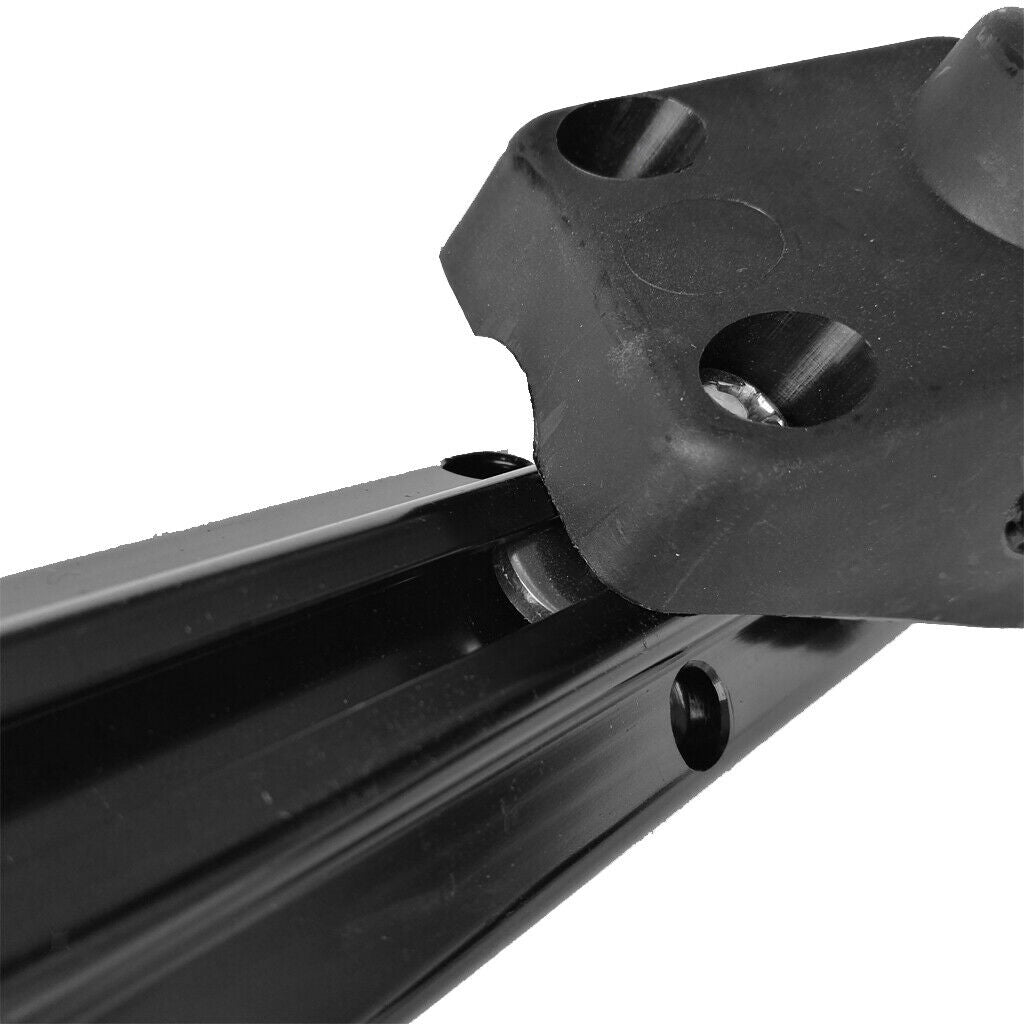 12" Short Aluminum Kayak  Base for Fishing Rod Holder & 8 Screw