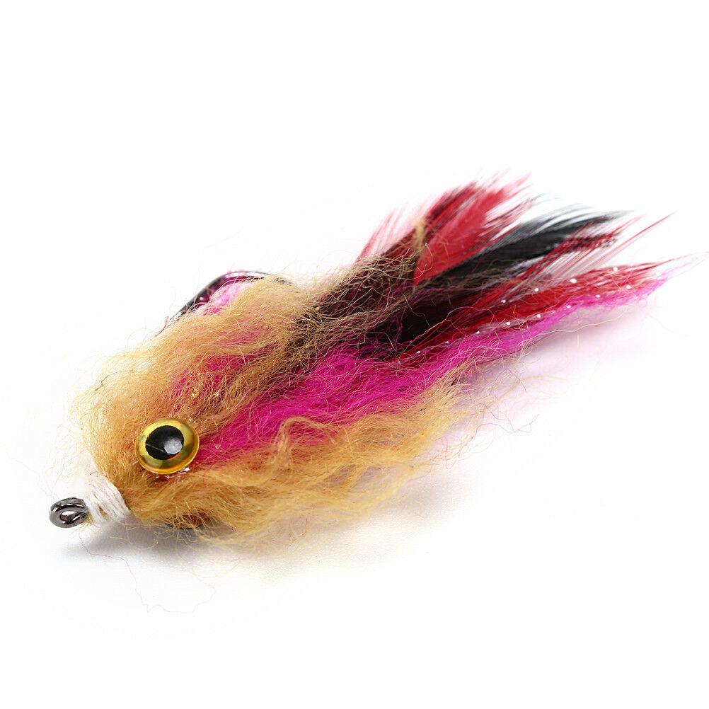5cm hook/tube trout salmon steelhead pike fly fishing streamer flies salt.l8