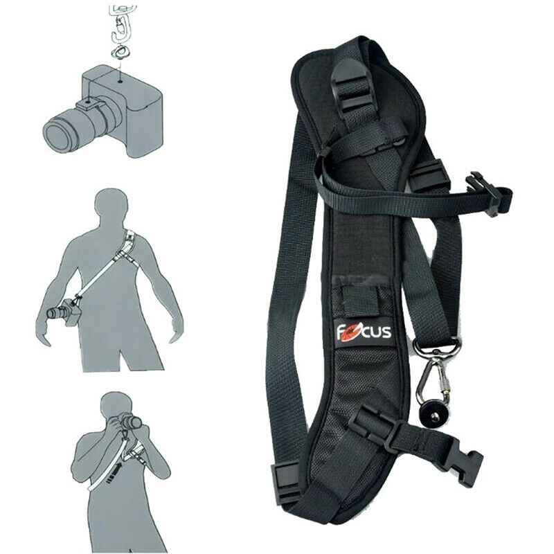 Focus F-1 Quick Rapid Sling Belt Neck Shoulder Strap For DSLR SLR Camera BlaBDA