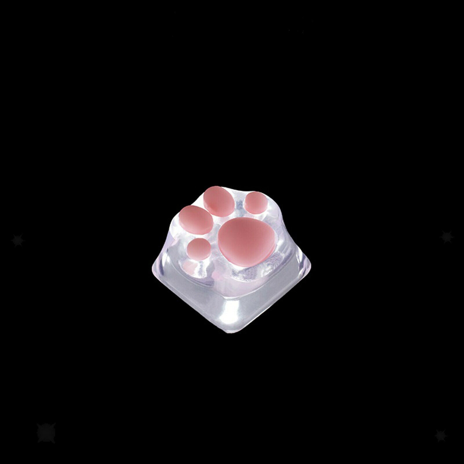 Transparent Cat Paws Pad Mechanical Keyboard KeyCaps for Game Players Gifts