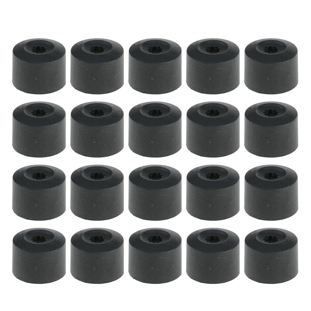 20pcs Wheel Lug Nut Bolt Covers for VW GOLF JETTA BEETLE PHEATON CORDOBA