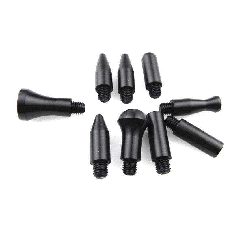Car SUV Dent Repair Tool Kit Depression Repair Plastic Flat Pen w/ Rubber Hammer