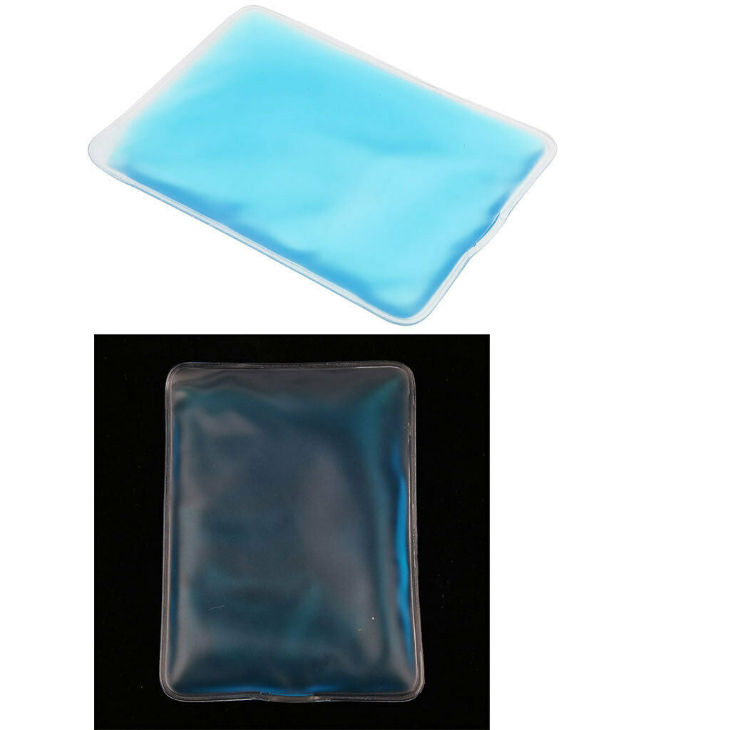 Pack of 2 Ice Pack Cold Compress Bag for Injury Headache Knee Puffy Eyes