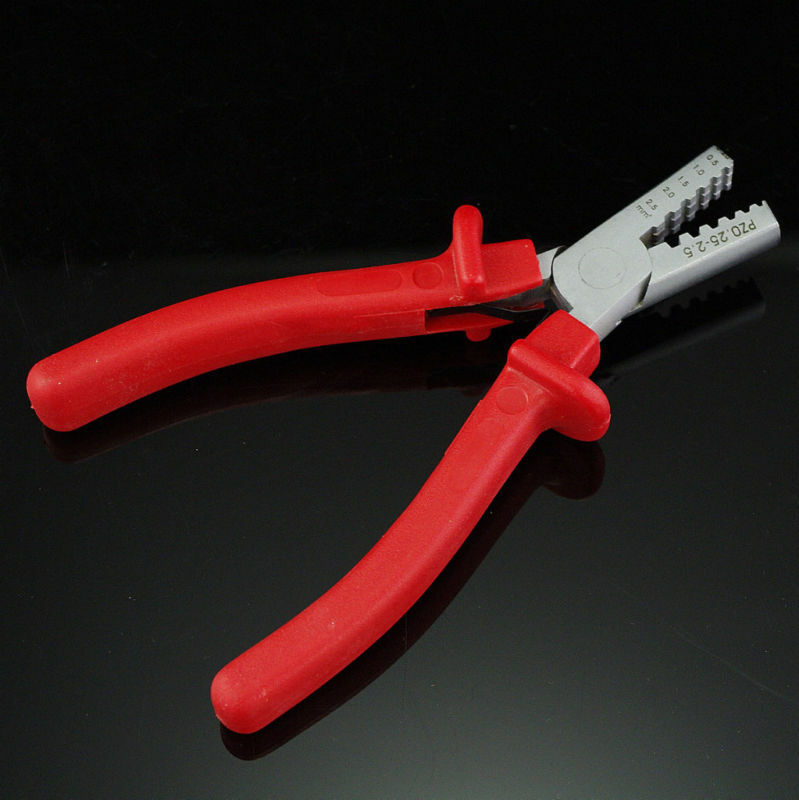 Mini Small Cable End-Sleeves Ferrules Crimping Tool Crimper plier 0.25-2.5mm2