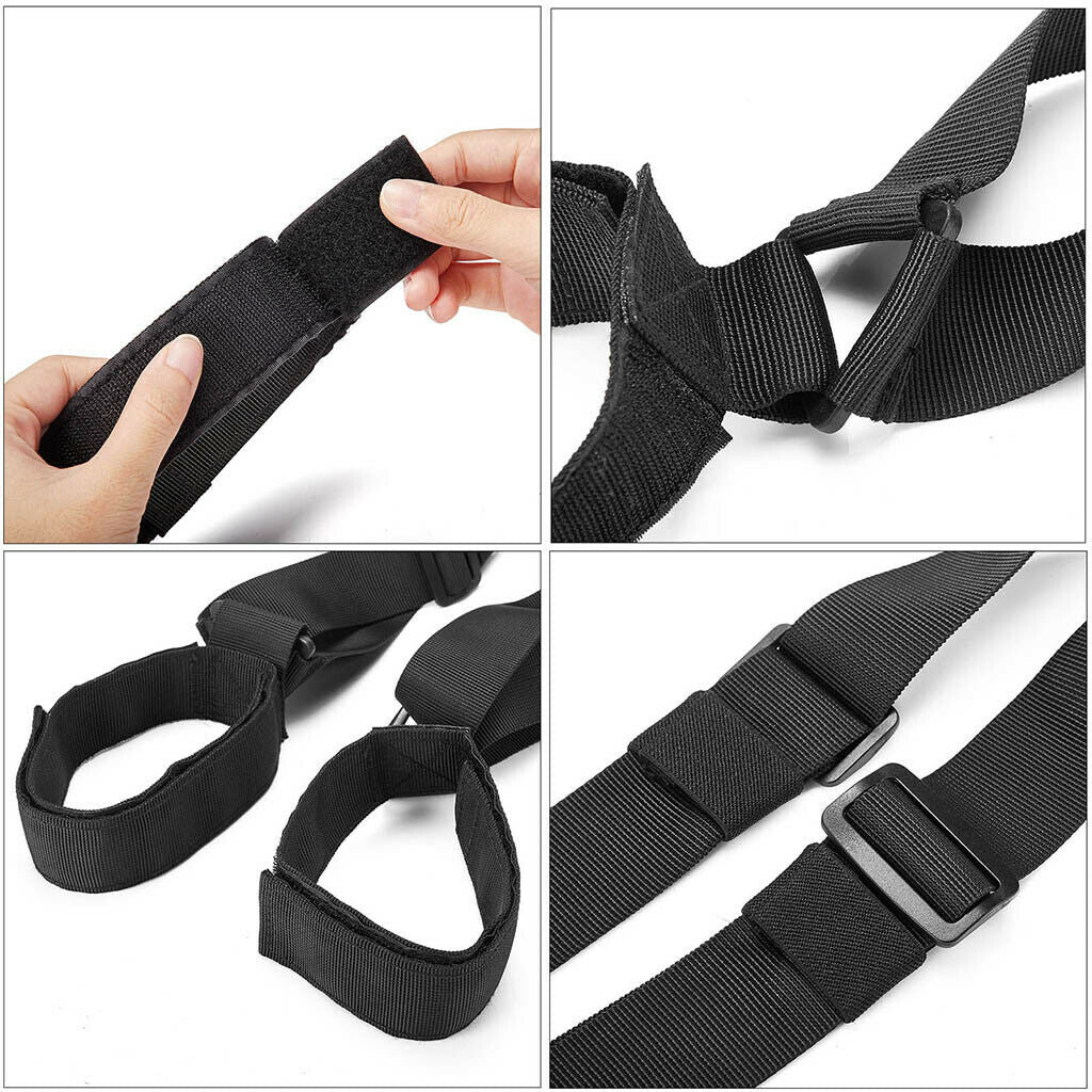 Ski Pole Strap Adjustable Shoulder Strap Lash Hands-Free Skiing Accessories