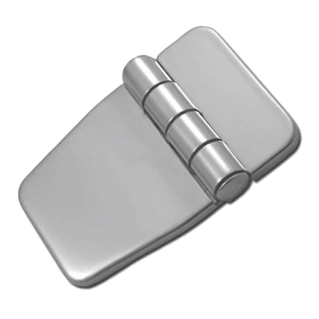 2pcs 304 Marine Grade Stainless Steel Boat Cabin Hatch Door Hinge with Cover