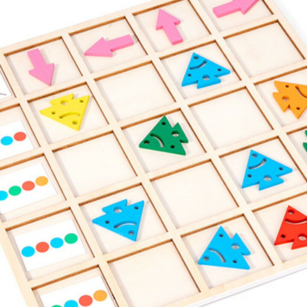 Matching Game Toys Brain Teaser Children Learning Fine Motor Skill Gift