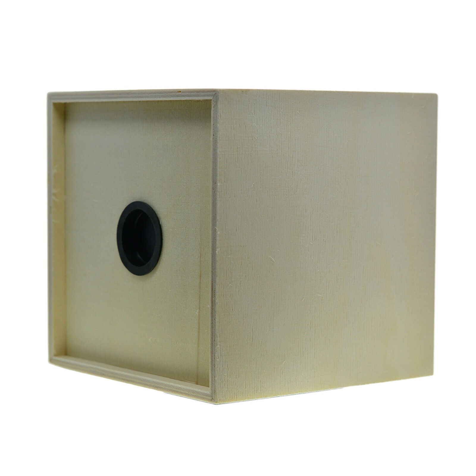Prettyia Wood Cuboid Shape Coin Money Bank Saving Pot Creative DIY Painting