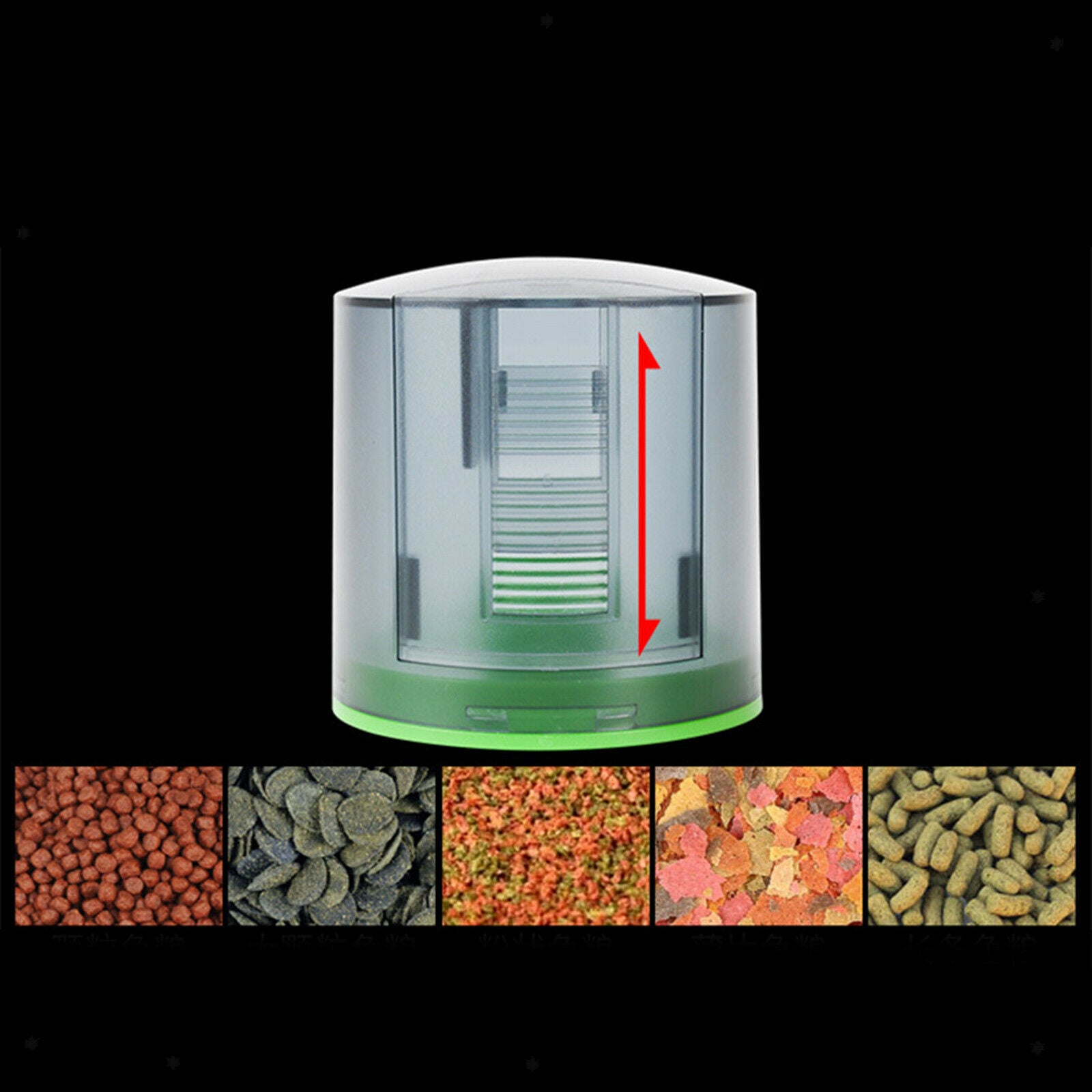 Automatic Fish Feeder 200ml Smart Timer Fish Food Dispenser Auto Feeding