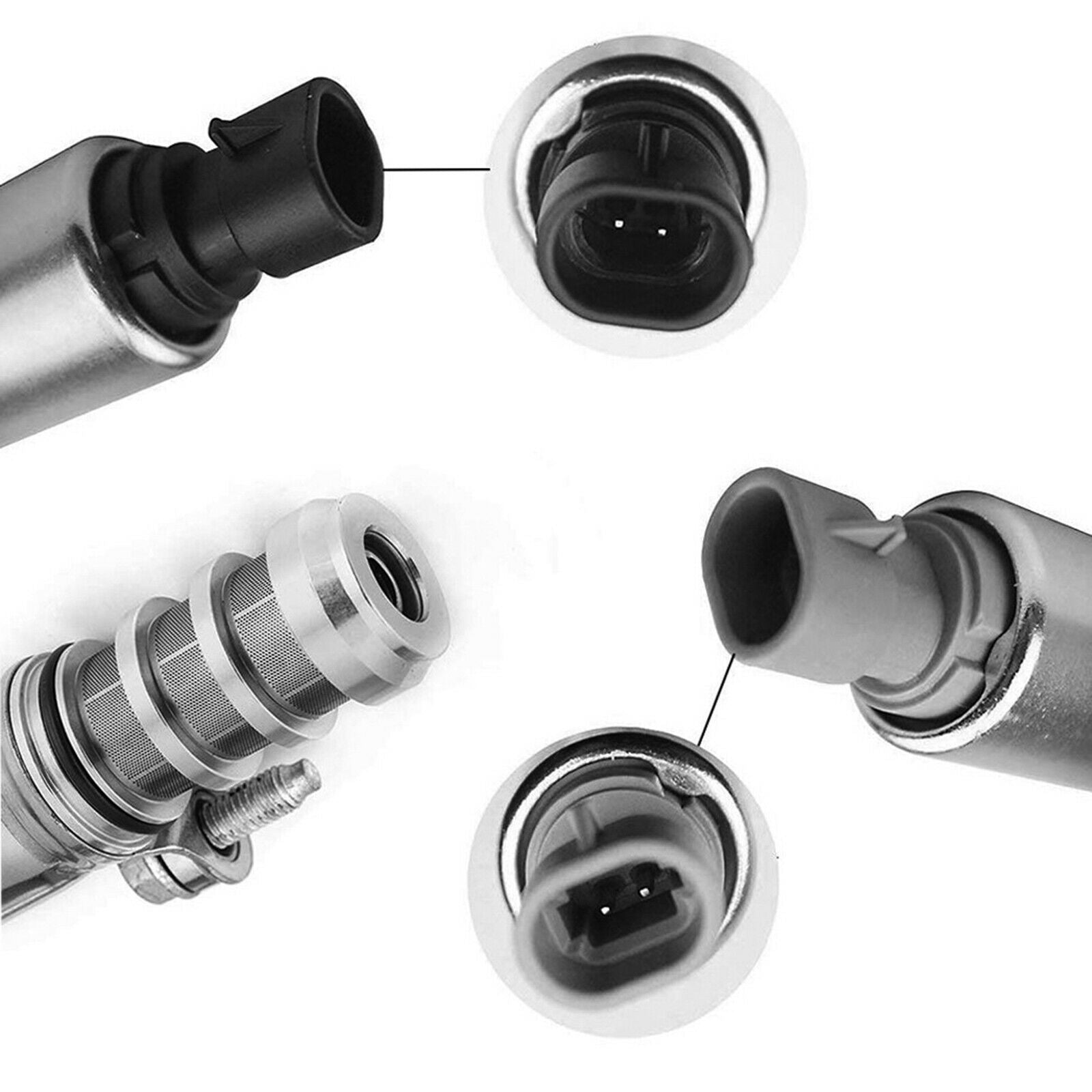 Oil Control Valve VVT Valve Solenoid Valve Kit For Buick Chevrolet Car