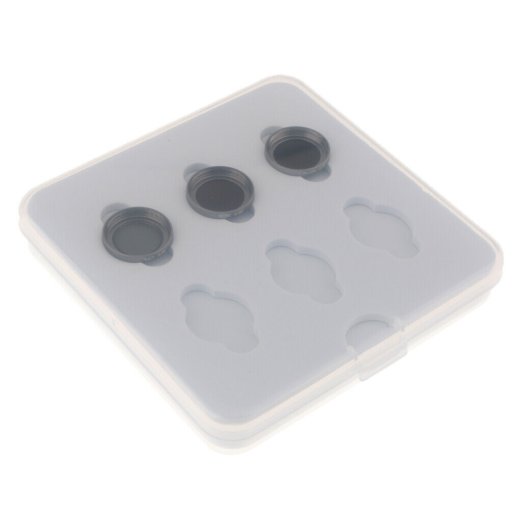 3 In 1 Camera Lens CPL ND Filter Set for DJI Mavic 2 Zoom Drone Acceesory