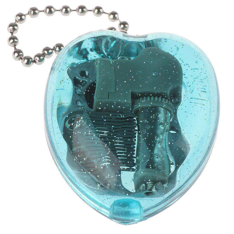 Creative Mini Acrylic Heart-Shaped Musical Box Music Box The Sky Music Tune FDBD