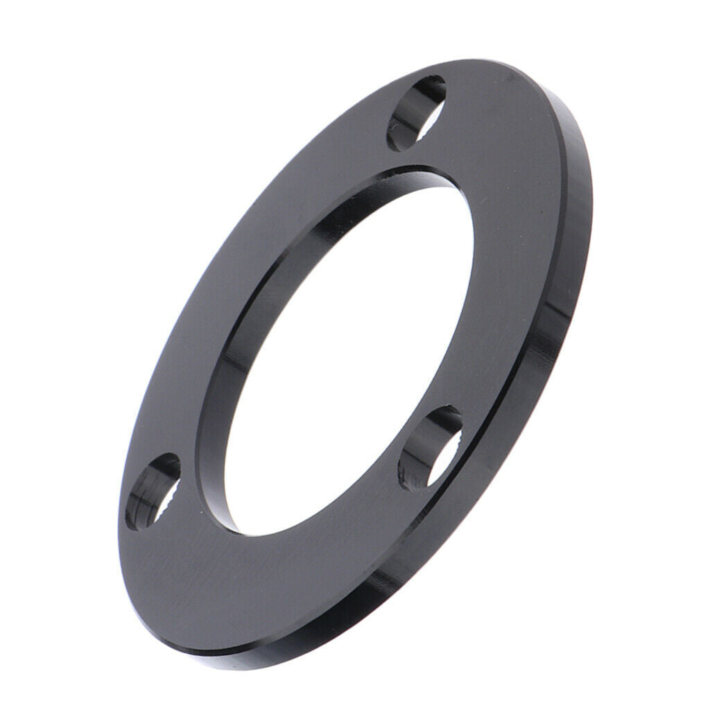 3 Bolt Aluminium Motorcycle Hub Spacer Brake Disc Rotor for Electric Bike Black