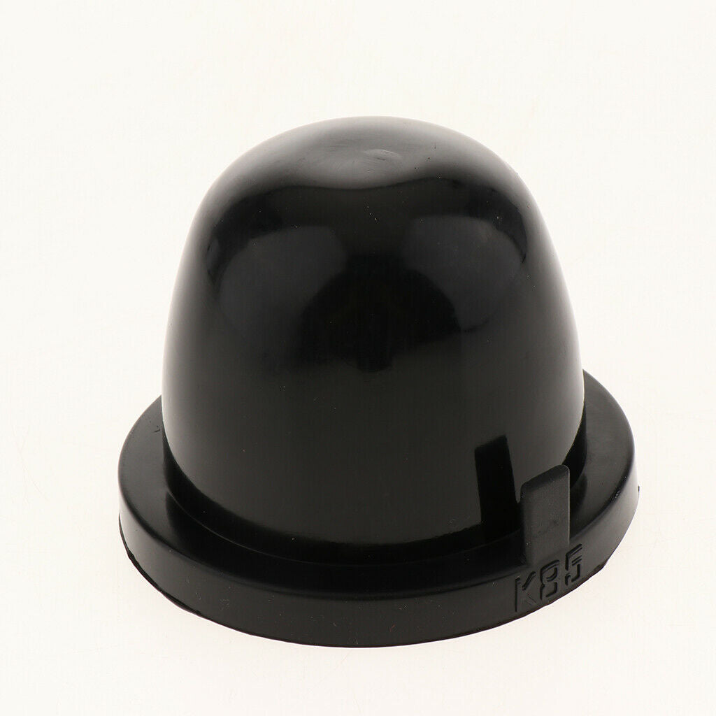 (2) 85mm Rubber Housing Seal Caps For Headlight Install Xenon Headlight Kit, LED