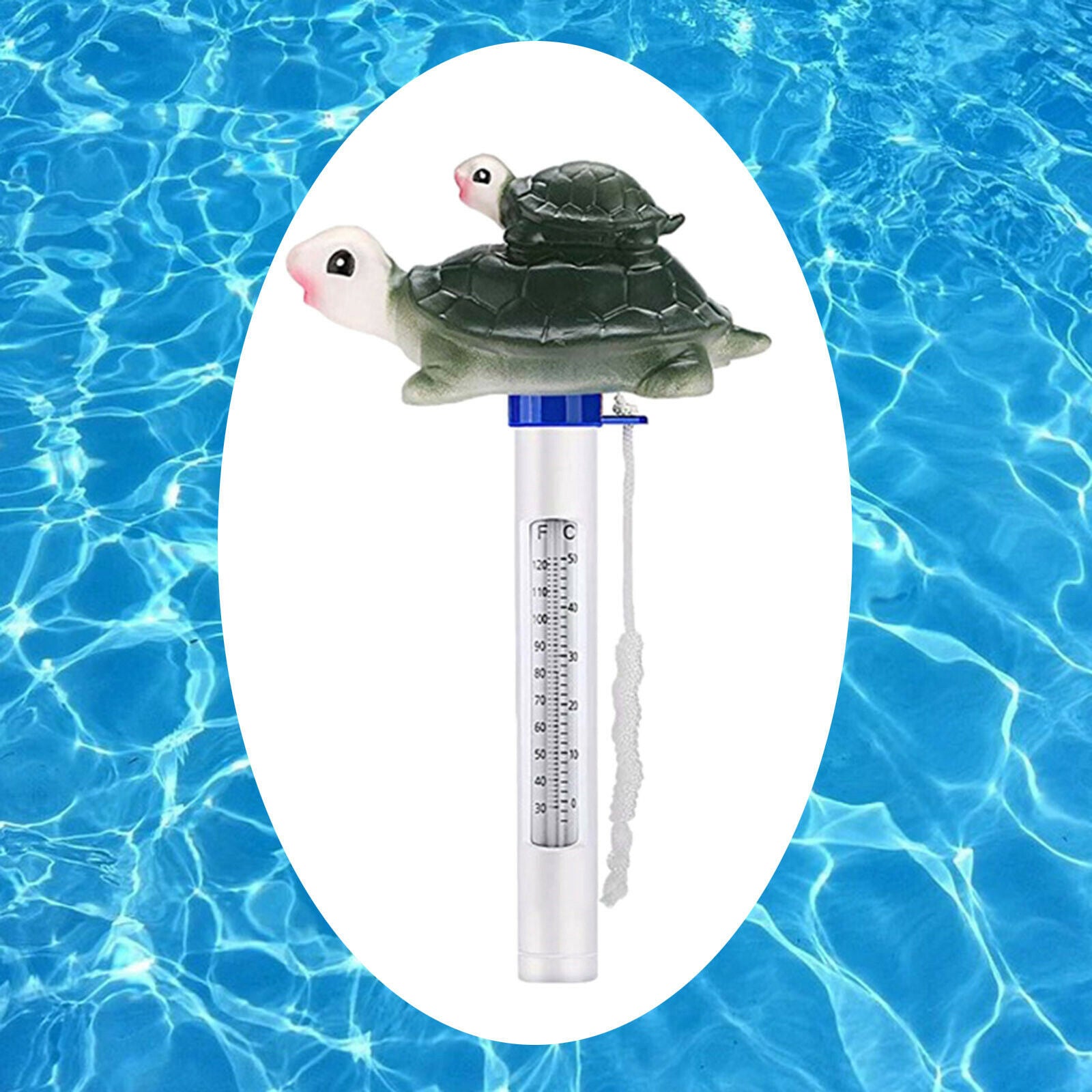 Cute Floating Swimming Pool Thermometer Household Water Temperature Gauge