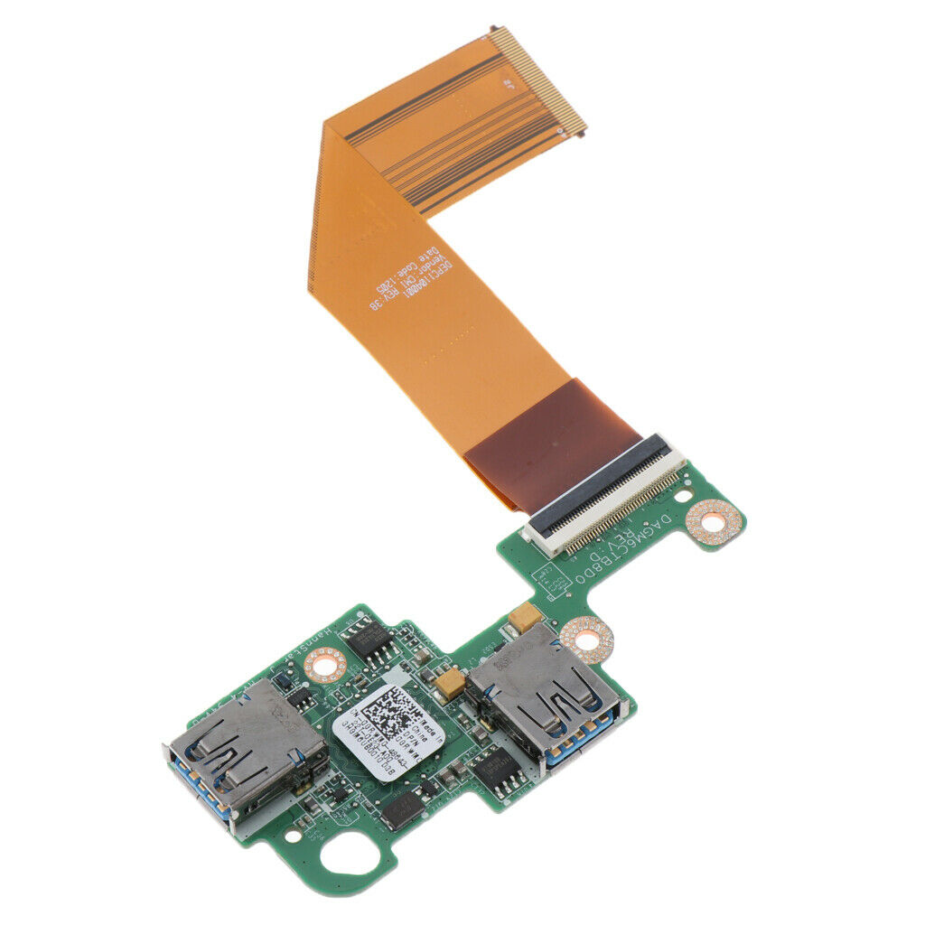 Laptop USB I/O Circuit Board w/ Flex Cable for Dell XPS 15 L502X DAGM6CTB8D0