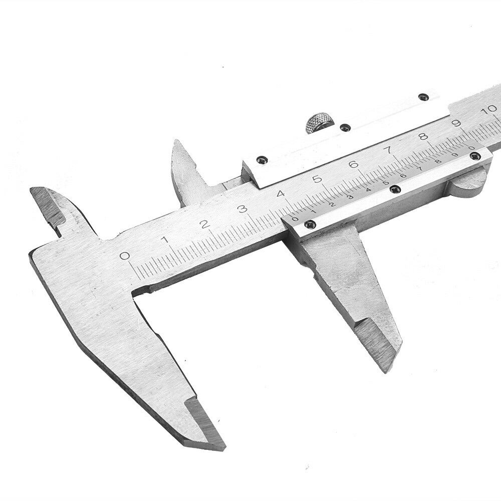Portable Metal Millimeter Vernier Slide Caliper Ruler Guage Measuring Tool New
