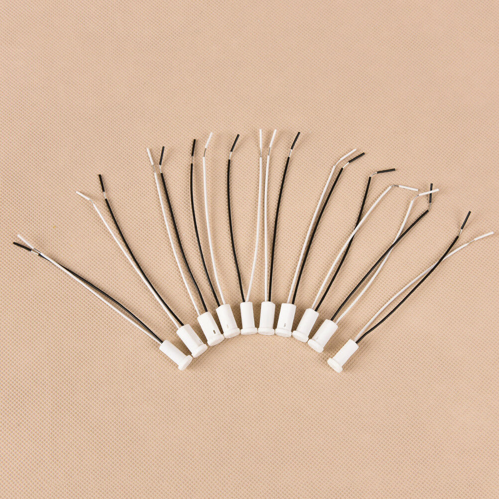 10PCS/LOT G4 Base g4 Socket plug ceramic g4 Holder Head Wire Connector 10.l8