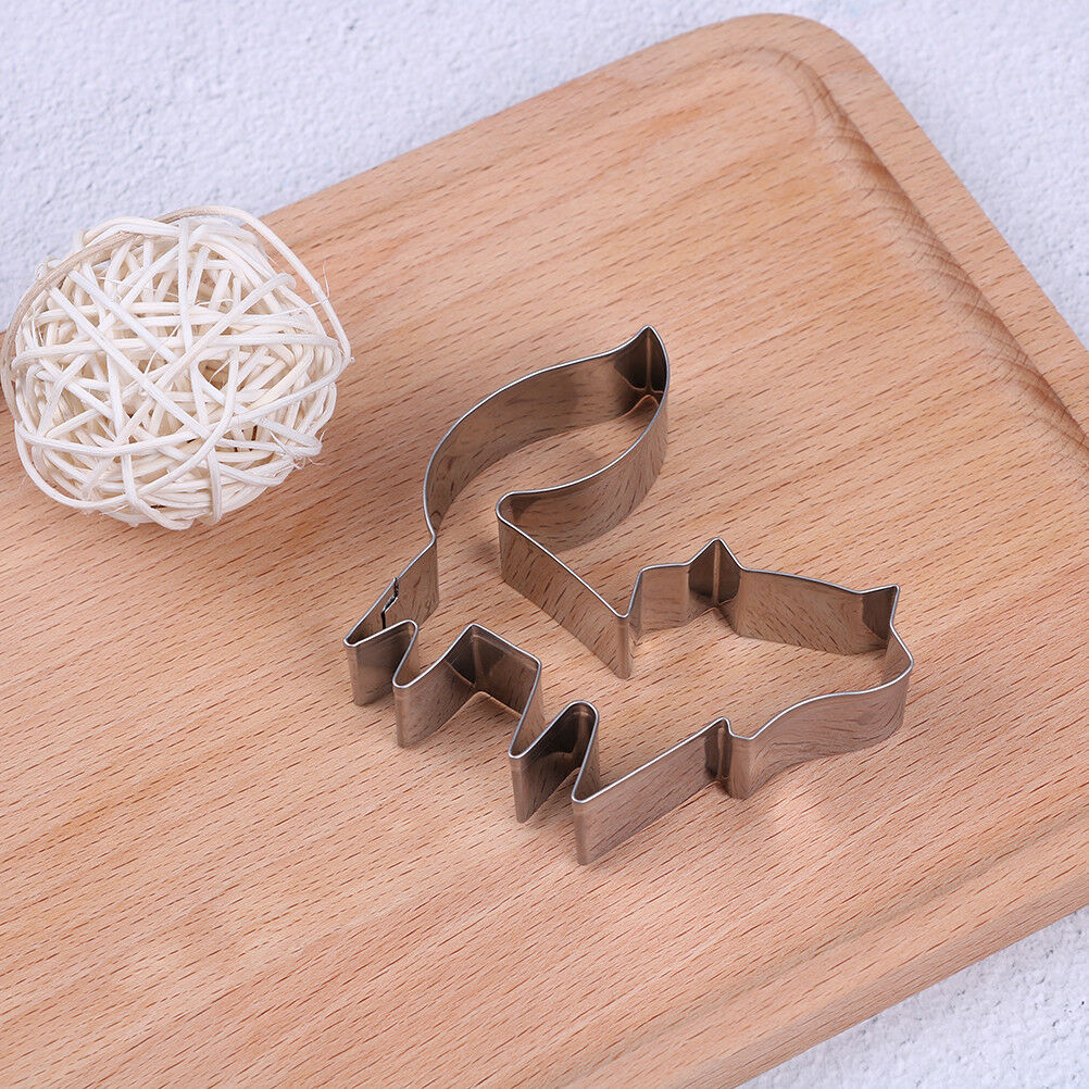 Stainless Steel fox Animal Cookie Cutter Cake Decoration Baking Mold Tool.l8