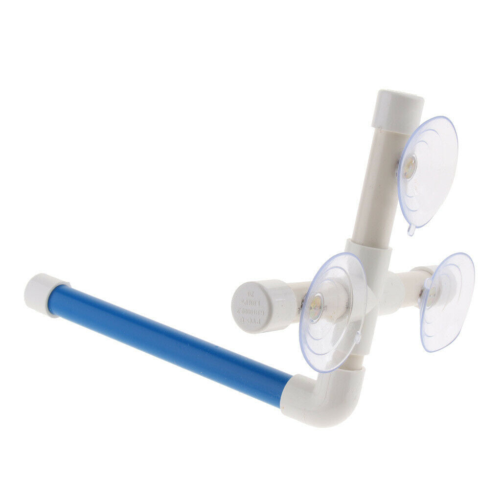Bird Parrot Shower Perch ,Single Pole ,Easy Install,for Finches,Parrot,Macaw