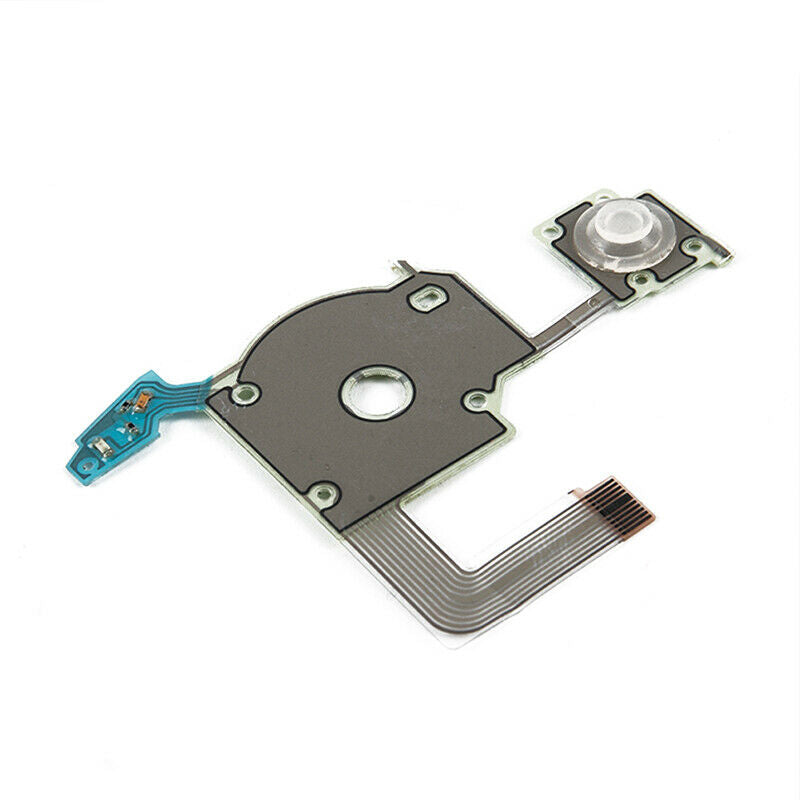 1Pc D-Pad Left Ribbon Keyboard Button Flex Cable Set with rubber for PSP3000 FG