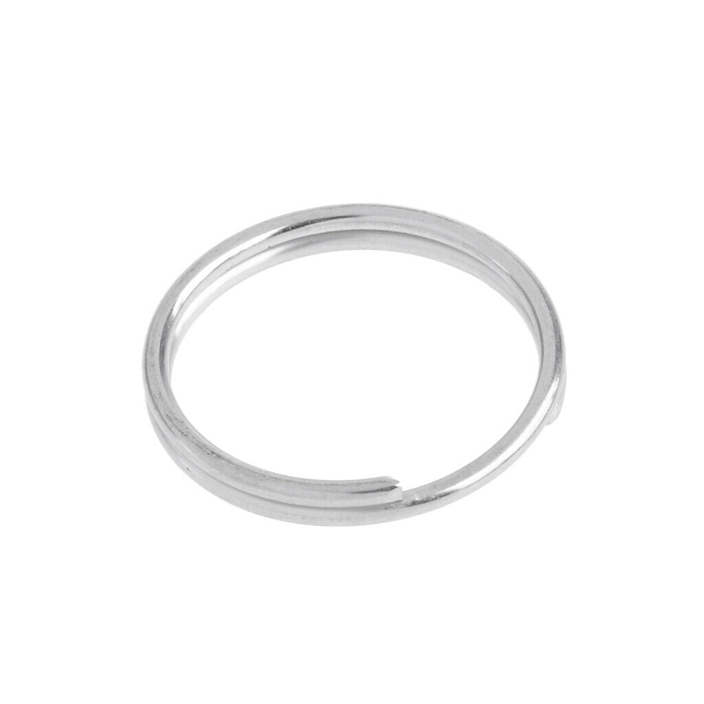 10pcs 316 Stainless Steel Diving Keyring Metal Rings O  Water Sports
