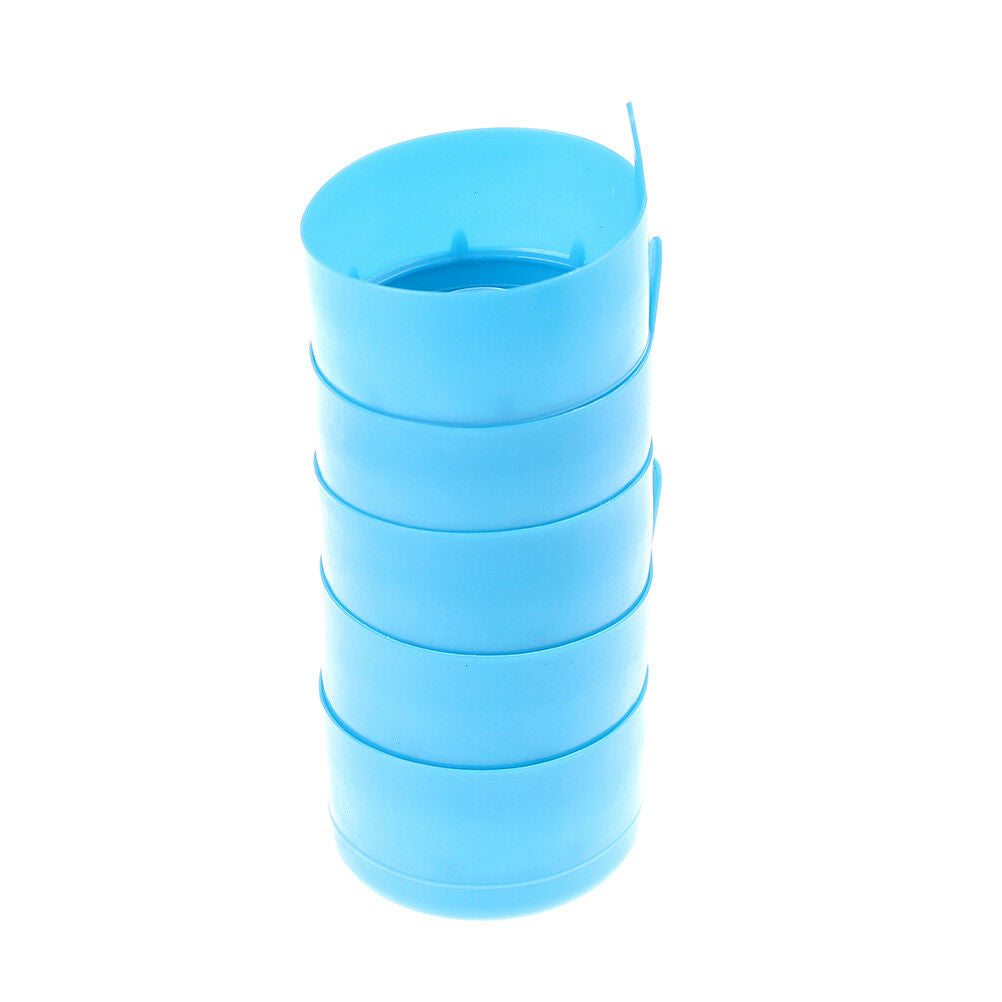 5Pcs reusable water bottle snap on cap replacement for 55mm3-5 gallon water H SJ