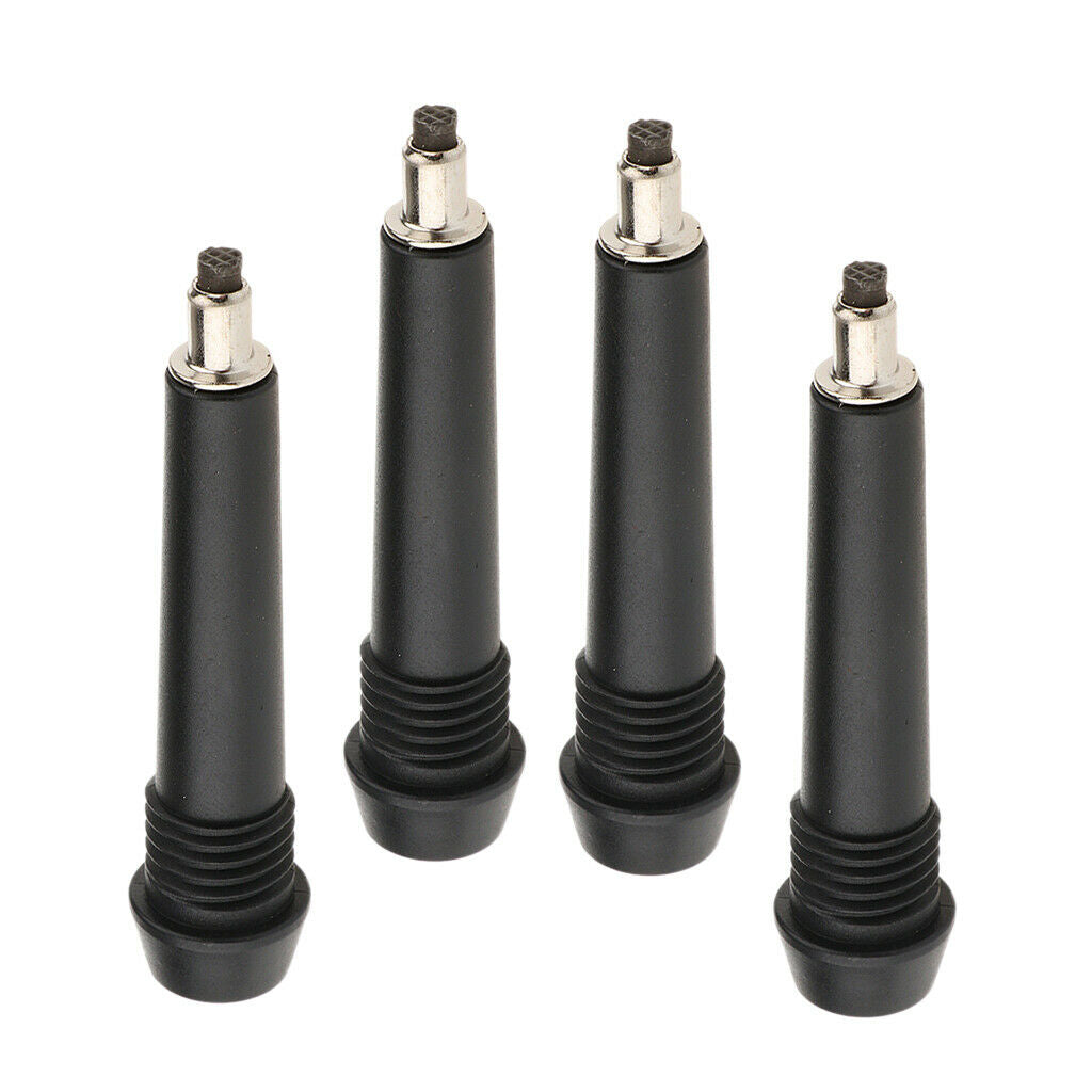 4Pcs Portable Alpenstock Rod Tip Replacement Stick Parts for Trekking Poles