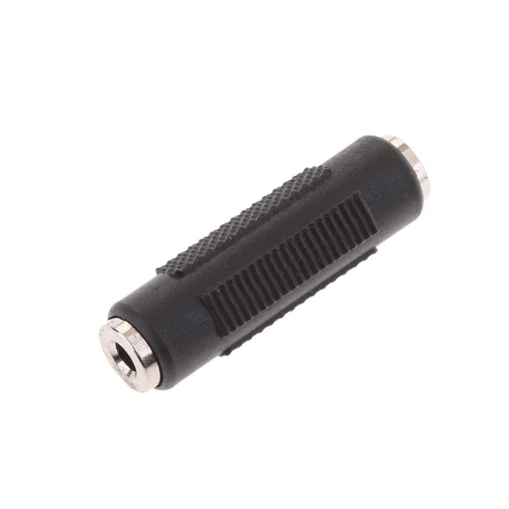 5x 3.5mm 1/8" Aux Stereo Female to Female Audio Coupler Adapter Jack Plug