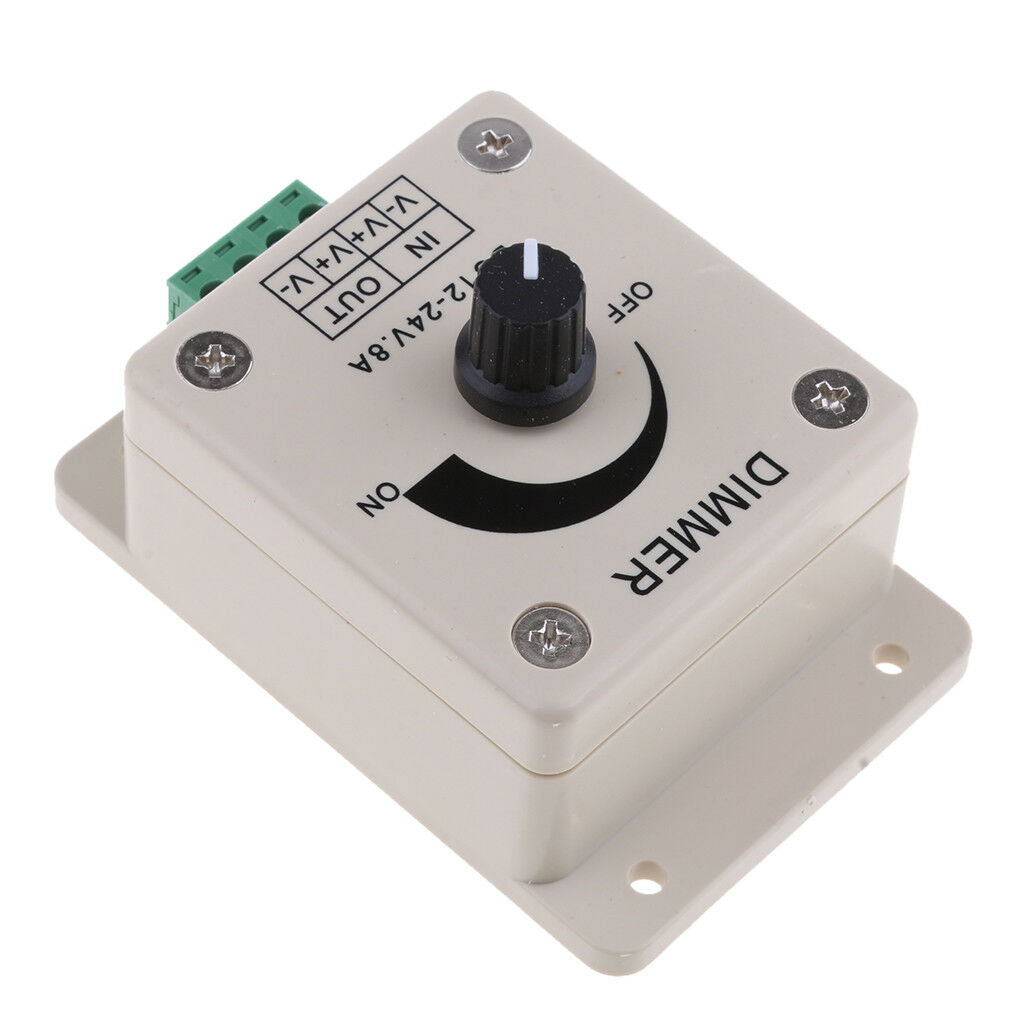 1Pc Boat Marine Led Light Manual Dimmer Switch Box Dimming Remote Controller
