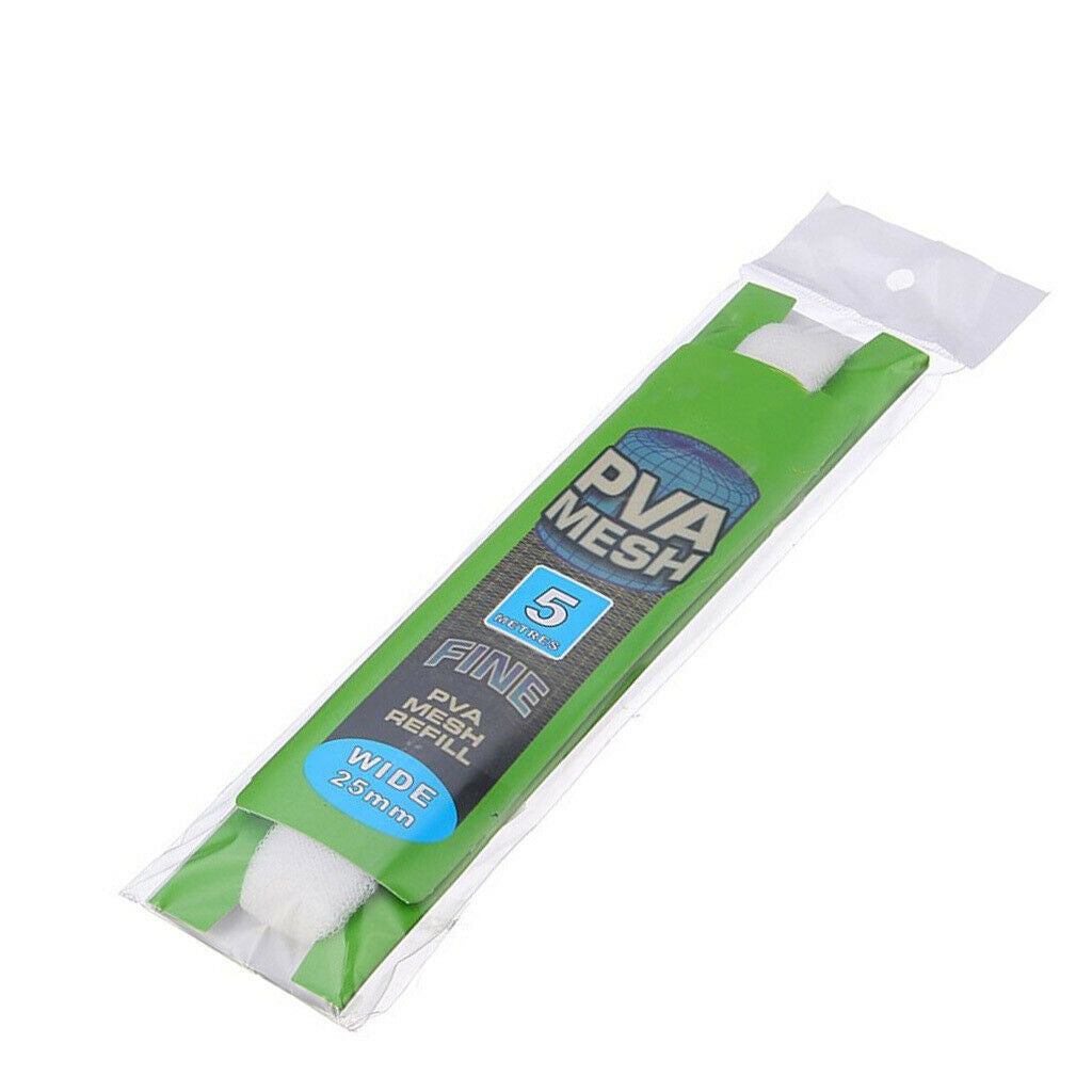 25x 5 Meter 25mm PVA Fishing Lure Net Universal Refill