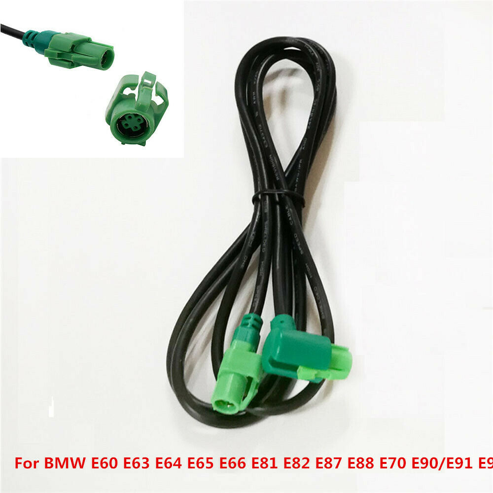 Car Aux-in Socket Audio Adapter Cable For BMW E60 E63 E64 E65 E66 E81 E82 E87