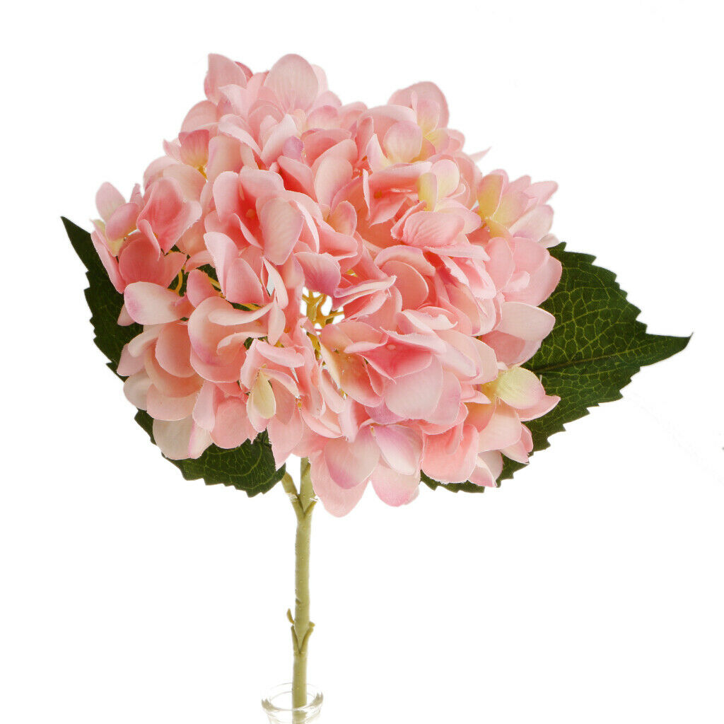 2x Artificial Flowers Artificial Flowers Hydrangea Flower Plants Wedding Home