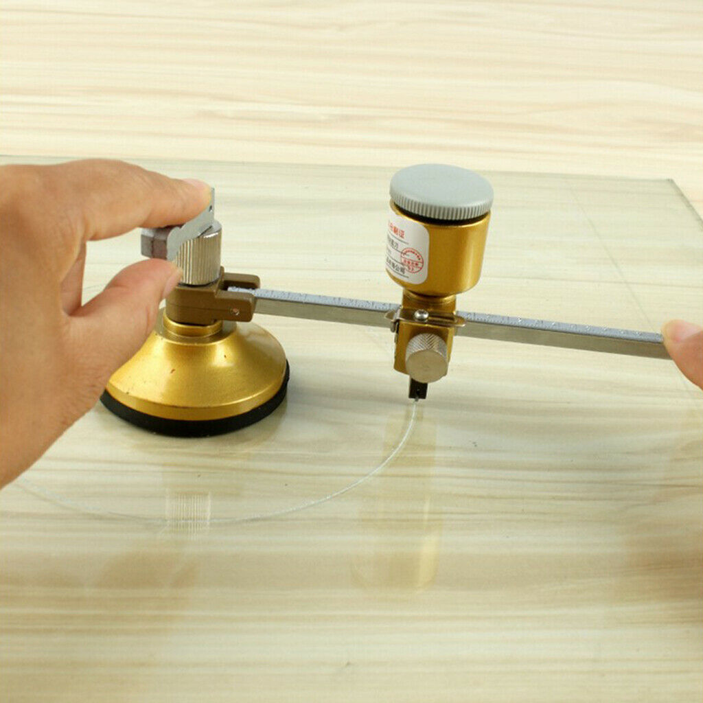 40cm Circular Glass Cutter Cutting Compass Suction Cup Tools