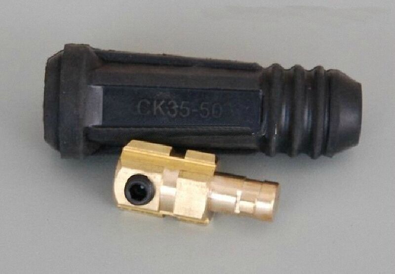 1pc CS3550 Panel Socket connector 35-50 mm2 300-400A TIG & Cutting welding Torch