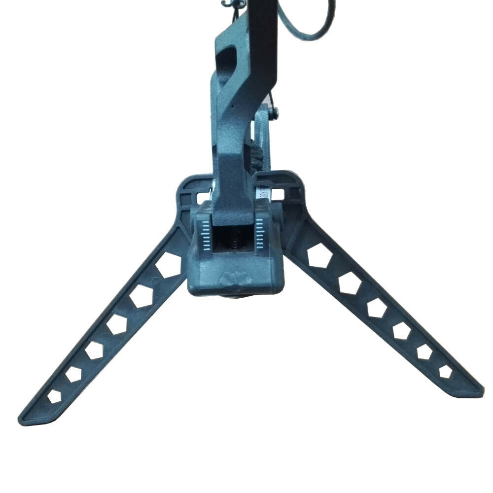 Compound Bow Stand Holder Bracket Kick Rack Archery Support Shoot Target Hunting