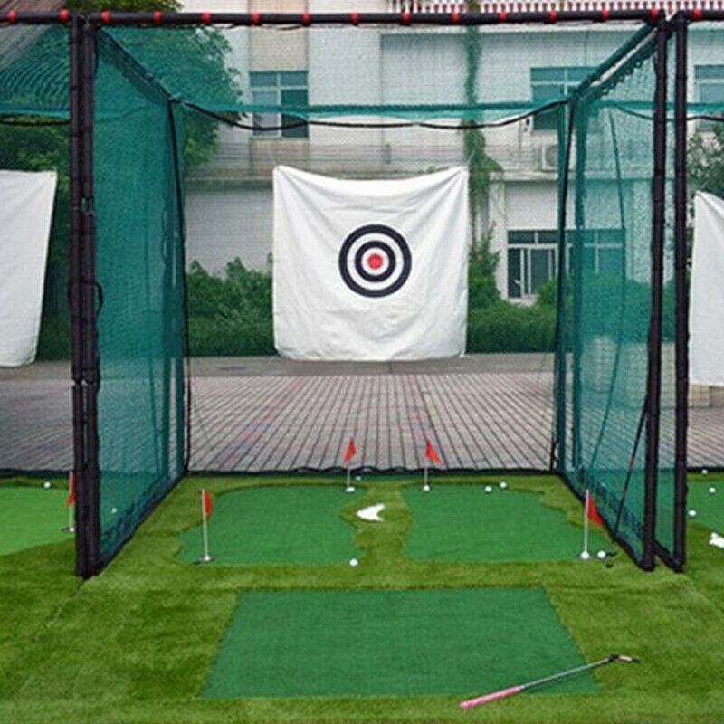 1X(Golf Net Hitting Cage Practice Net Indoor Outdoor High Impact Double Back8G8)