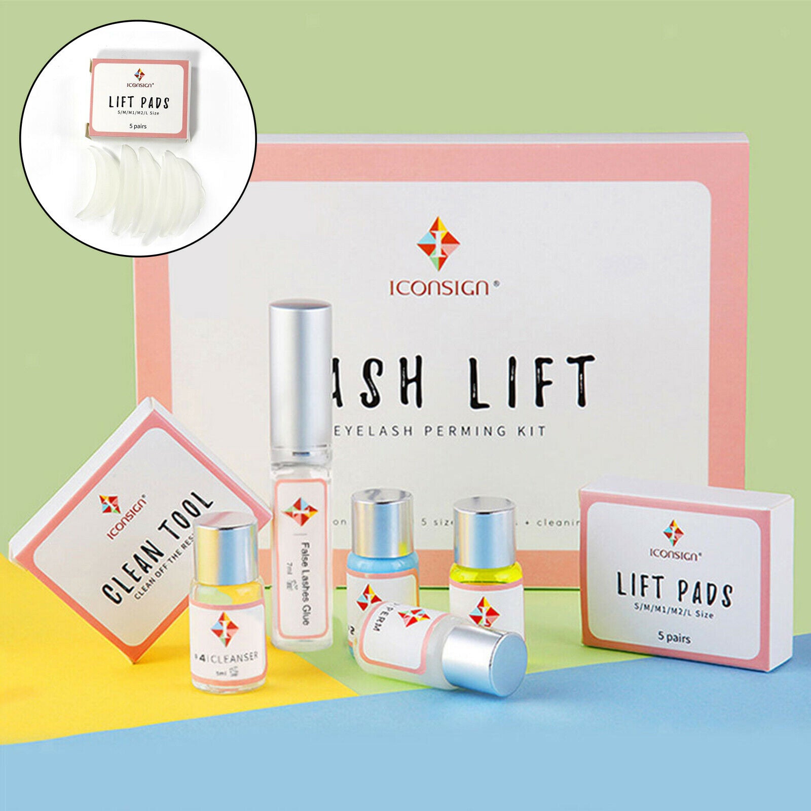Professional Lash Lift Kit Eyelash Perm Kit Upgraded Version Safe Perming Wave