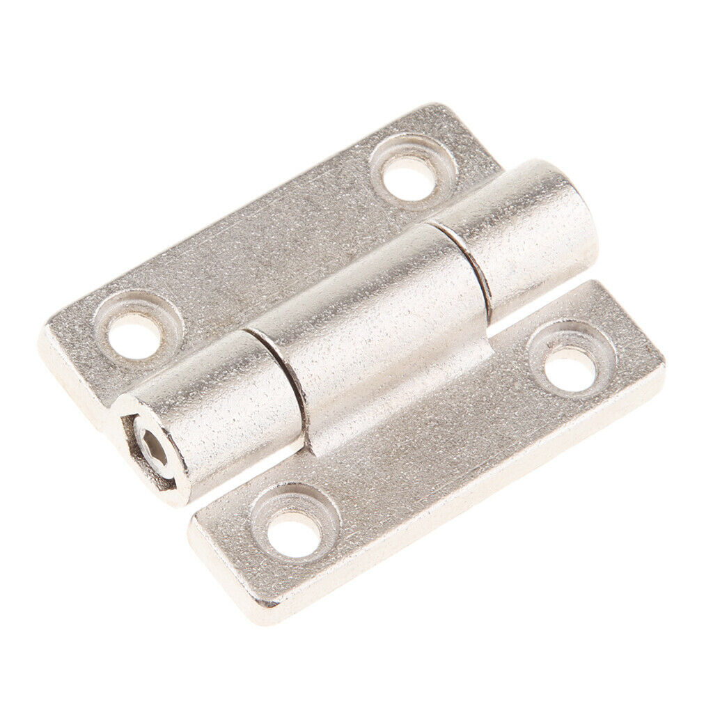 4Pcs 45mmx34mm 4 Countersunk Holes Adjustable Torque Position Control Hinge,