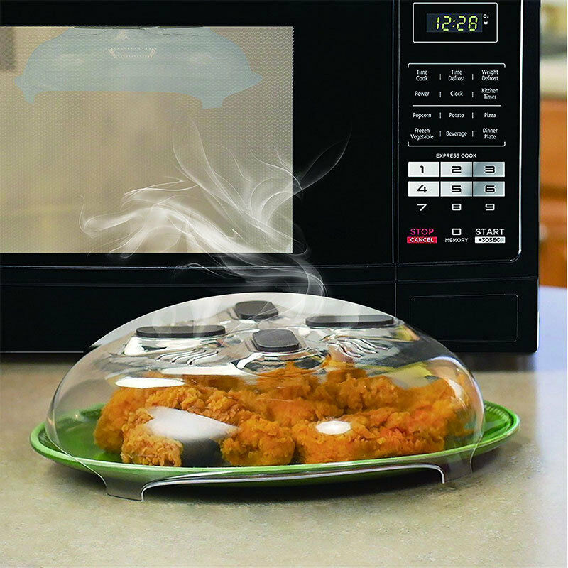 Lid Bell Magnetic Magnet Microwave Protection Splash New