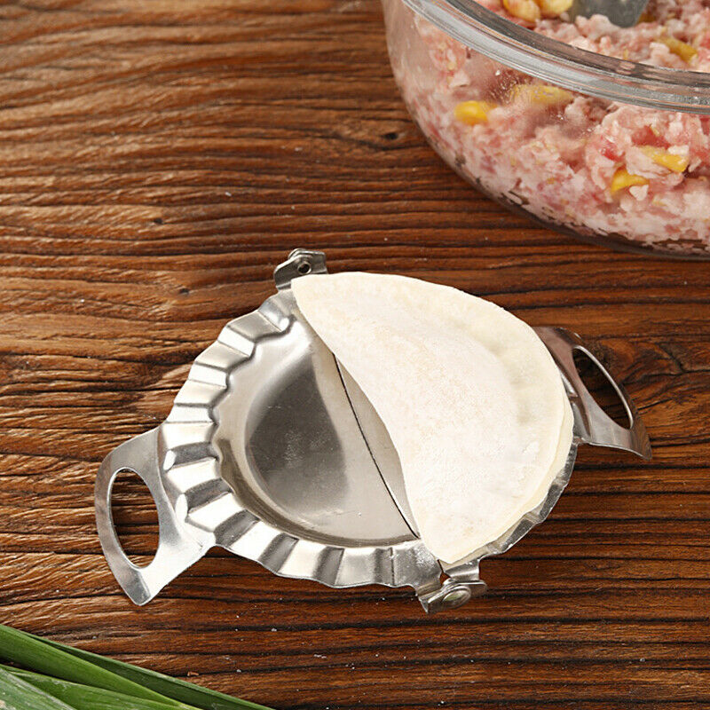 7Pcs Stainless Steel Dumpling Maker Dough Cutter Pie Ravioli Empanada Press Mold