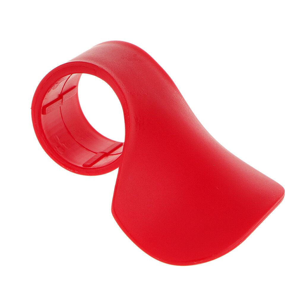 Motorcycle Throttle Assist Clip Clamp Wrist Rest Cruise Control Grips Red