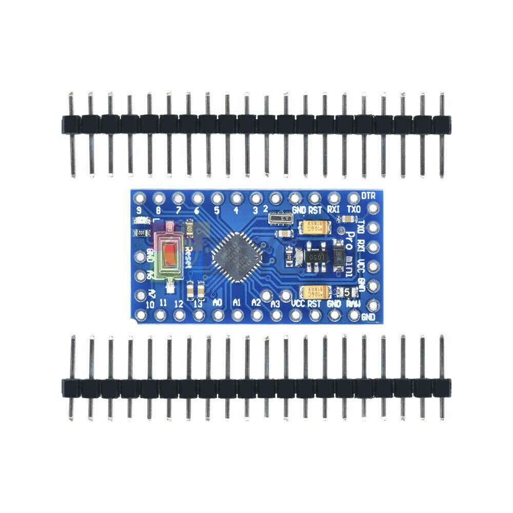 10Pcs 5V Pro Mini Atmega328 16MHz Microcontroller Board Nano Compatible Arduino