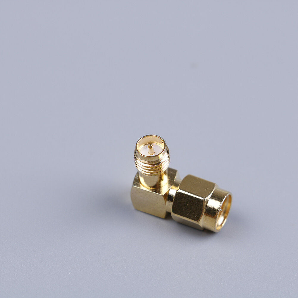 Sma connector 90 degree sma male to rp sma female adapter screw the needl.l8
