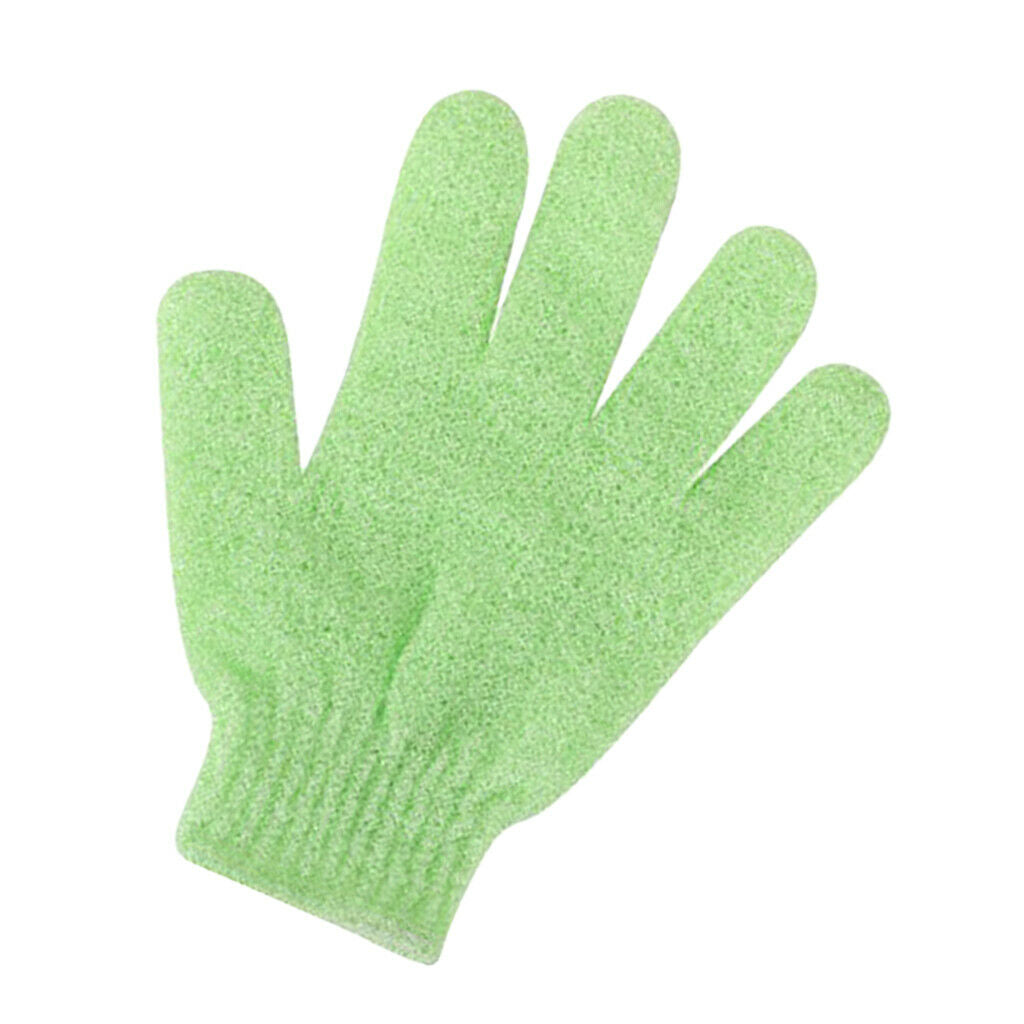 Lot 12 Exfoliating Gloves Back Bath Scrub Massage Spa Mitt Scrubber Gloves